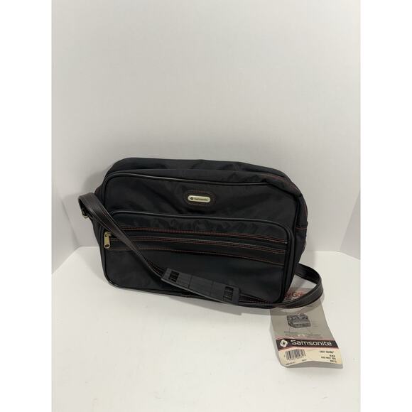 Samsonite Easy‎ Going Carry On Bag Adjustable Shoulder Strap Black Brand New - Picture 1 of 16